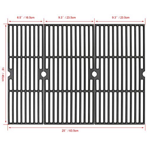 Hisencn Grill Replacement Parts for Charbroil Performance 475 4 Burner 463377319 463347017, 463361017, 463673017, 463376018P2, 304 Stainless Steel Grill Parts Kit and Grill Grates for Charbroil Grill