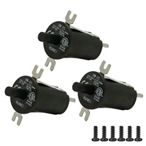 aolamegs hopper lid/door switch kit,3 pack replacement part for masterbuilt gravity series 560/800/1050 xl and digital charcoal grill & smoker