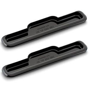 replacement grill oil grease catcher drip tray pan part for george foreman – 12″ [2 pack]