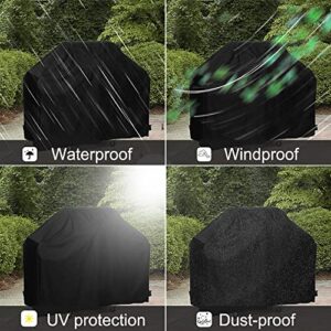 TJFU Grill Cover,BBQ Grill Cover for Outdoor Grill,Waterproof Gas Grill Barbecue Cover for Weber,Char Broil,Brinkmann,Nexgrill Grills etc