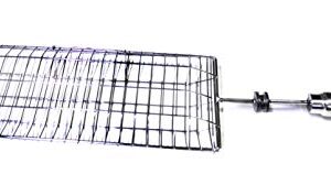 Oca-Brazil Fish & Vegetable Basket - Skewer for BBQ 28" - Professional Grade