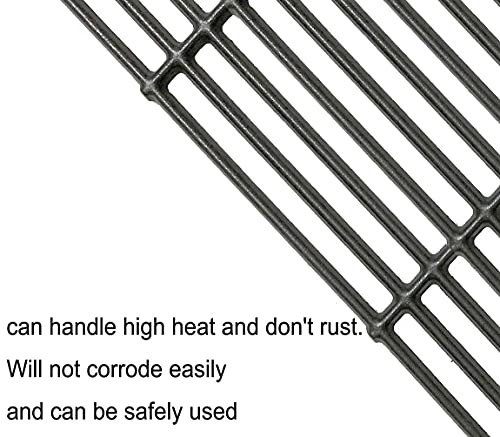 Votenli C6505A(3-Pack) 19 3/4" Cast Iron Cooking Grid Grates Replacement for Chargriller 2121, 2123, 2222, 2828, 3001, 3008, 3030, 3725, 4000, 4208, 5050, 5072, 5252, 9020