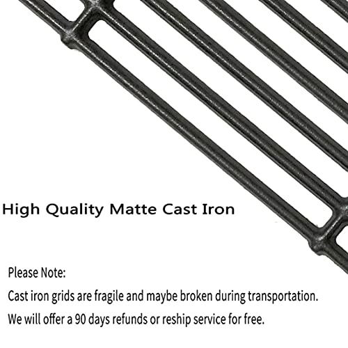 Votenli C6505A(3-Pack) 19 3/4" Cast Iron Cooking Grid Grates Replacement for Chargriller 2121, 2123, 2222, 2828, 3001, 3008, 3030, 3725, 4000, 4208, 5050, 5072, 5252, 9020