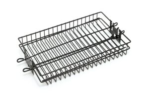 onward manufacturing company non-stick flat spit rotisserie grill basket