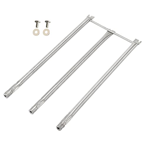 YIHAM 7508 304SS Burner Tube Kit for Weber Genesis Silver & Gold B/C, Weber Spirit 700, Spirit E310 E320, Spirit 300 with Side Control (2007-2012) Grill Replacement Parts 28 1/8 Inch LW828