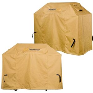 Outdoor Patio Furniture Grill Cover 58 Inch, 58" Wx24 Dx48 H, Golden Horn