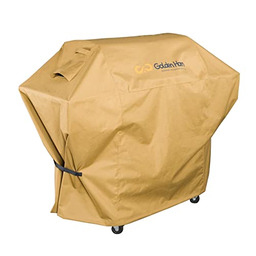 Outdoor Patio Furniture Grill Cover 58 Inch, 58" Wx24 Dx48 H, Golden Horn