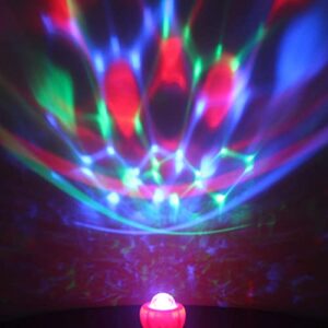 Projector Light, Portable Star Projector Mini Galaxy Light 180 Degrees Irradiation RGB Lamp Beads Dynamic Projection Light for Home Decor Bedroom Ceiling Party