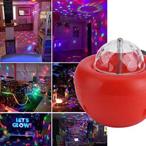 Projector Light, Portable Star Projector Mini Galaxy Light 180 Degrees Irradiation RGB Lamp Beads Dynamic Projection Light for Home Decor Bedroom Ceiling Party