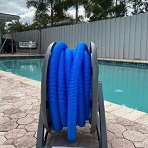 SmartClear SPAGHR001 Swimming Pool Storage Reel – Hose Not Included – Lightweight, Durable Design, Chemical and Weather-Resistant, Grey