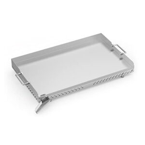 Stanbroil Stainless Steel Flat Top Griddle for Camp Chef 4 Burner Grills, FTG600, FTG900PG, Replacement for FTG600P, Cooking Dimensions: 28" x 17"