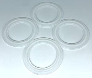 bamkyait 711-4030 (4) 2″ o-ring spa hot tub heater union ribbed gasket fit balboa gecko o-ring 7114030b