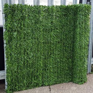 True Products S1010D Evergreen Artificial Conifer Hedge Plastic Privacy Screening Garden Fence 1m High x 3m Long, Green, 4 kg