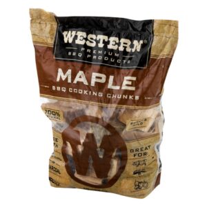 Western Premium BBQ Products Maple BBQ Cooking Chunks, 549 cu in