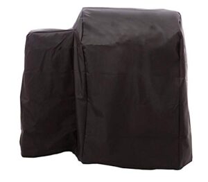 soldbbq grill cover replacement part for traeger bac374, fits for traeger 20 series, junior, and tailgater grills, 34″ l 21″ w 32″ h, black
