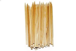 perfect stix wrs045sp-1000 pointed wooden semi-point skewers 4.5″ x 11/64″ (pack of 1000)