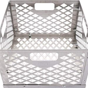Oklahoma Joe's 5279338P04 Stainless Steel Offset Smoker Charcoal Firebox Basket, Silver