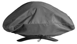 epcover portable grill cover for weber q2000, q200 series and baby q gas grill, compared to weber 7111, all weather protection，gray