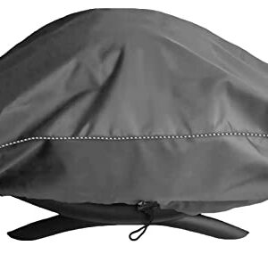 EPCOVER Portable Grill Cover for Weber Q2000, Q200 Series and Baby Q Gas Grill, Compared to Weber 7111, All Weather Protection，Gray