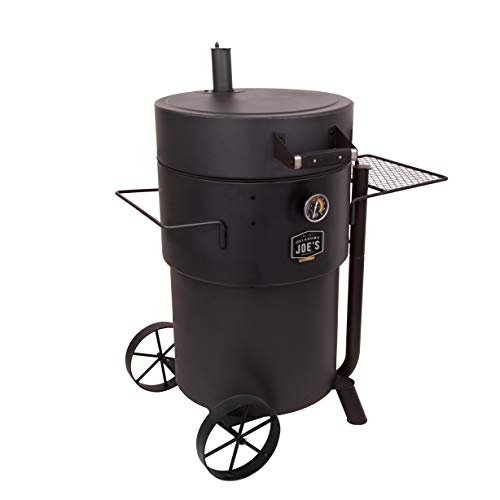 Oklahoma Joe's 19202099 Bronco Pro Drum Smoker, Black