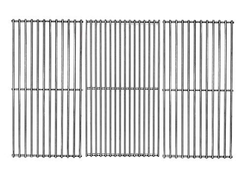 Votenli S6301C (3-Pack) 18 3/4" Stainless Steel Cooking Grid for BBQ Tek GSC3219TA, GSC3219TN, Master Forge B10LG25 Members Mark B09SMG1-3F, B09SMG-3, BQ05046-6, BQ05046-6A, BQ06042-1 Grill