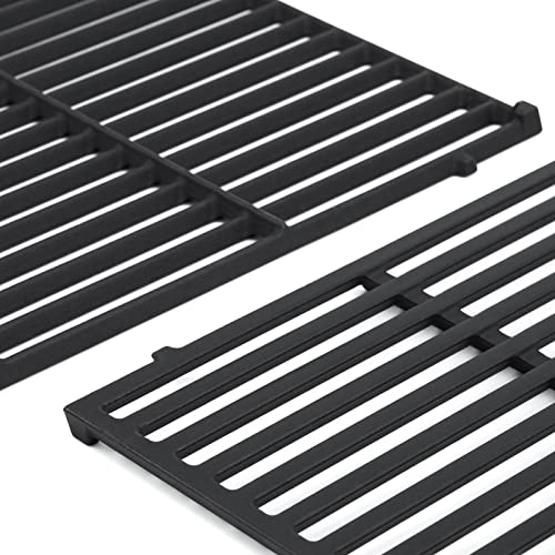 7524 Genesis 300 Series Grates Replacement Parts for Weber Grill Grates Genesis E-310 E-320 E-330 S-310 S-320 S-330 EP-310 EP-320 EP-330 Weber Genesis Grill Parts 2 PCS Cast Iron Grid 19.5 x 25.8 Inch