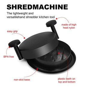 Chicken Shredder, Large Meat and Beef Mincing Machine, Pro Chicken Breast Shredder, Alternative to Bear Claws with Handles and Non-Skid Base Suitable for Pulled Pork, Beef and Chicken Shredder Tool