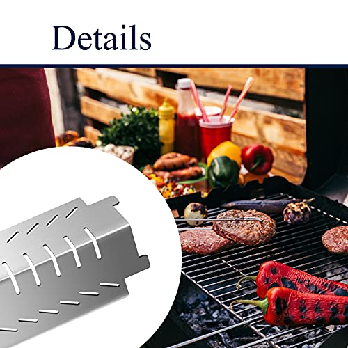 Boloda 3 Pack Heat Tent Shield,Stainless Steel Grill Heat Plate Replacement for Charbroil 463240904,Coleman 461230403,Kirkland 463230703, Thermos 461246804,Centro G40200 Flame Tamer Heat Plate Shield