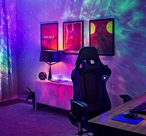 Starry Sky Projector Flash accompany The Rhythm of Music, Galaxy Projector,APP Control Nebula LED Star Light Projector for Bedroom Home Ceiling Decor Party