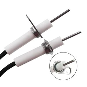 MENSI Piezo igniter with Spark Ignition Electrode 200 Degree Resistance Wire 1 Meter Long Set of 2