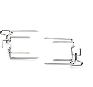 Napoleon 69001 Commercial Quality Forks Grill Rotisserie, Stainless Steel