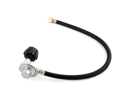 GrillPro 80012 24" Qcc1 Hose and Regulator, Black