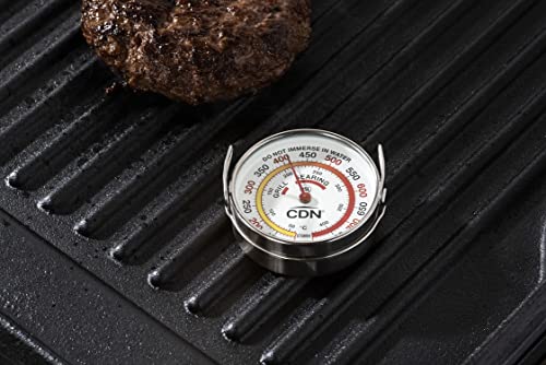 CDN Grill Surface Thermometer, Silver