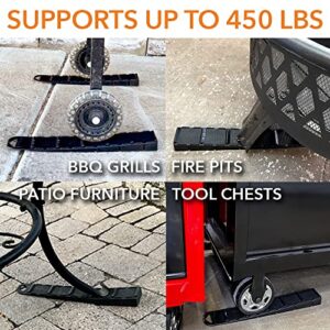 BBQ Butler Gator Tail - Leveling Shims for Grill - Plastic Wedges for Smokers, BBQs and Griddles - Cabinet Leveling Blocks- Hard Leveling Wedge - 2 Pack