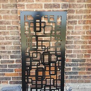 Abstract2US - Privacy Screen Metal Garden Fence Decor Art