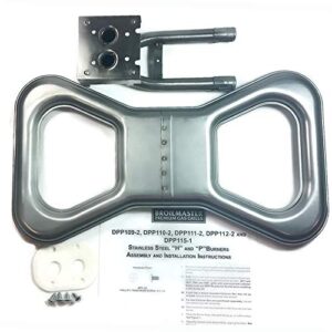 stainless steel bowtie burner kit – dpp111