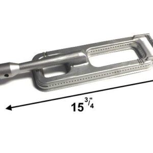 GrillPartsSearch 15 3/4 x 4 3/4, Cast Stainless Burner, Members Mark | CISC