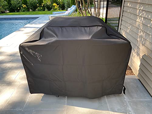 Mightify Grill Cover 55-Inch, Heavy Duty Waterproof Gas Grill Cover, Outdoor Fade & UV Resistant Barbecue Cover, All Weather Protection BBQ Grill Cover for Weber, Brinkmann, Char Broil Grills, etc