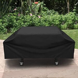 Mightify 36 Inch Grill Griddle Cover, Flat Top Cooking Station Grill Cover with Taped Seams, All Weather Protection, Outdoor BBQ 4 Burner Gas Grill Cover Compatible for Blackstone, Camp Chef and More