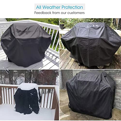 BBQ Grill Cover,Gas BBQ Grill Cover,Heavy Grill Cover,BBQ Cover, for Weber Spirit, Weber Genesis, Char Broil Grill Spirit Cover,Outdoor Covers Waterproof & dustproof,30”32”58”72”Inch