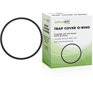 appliafit trap cover o-ring compatible with pentair sta-rite 35505-1440 for select pool and spa pumps