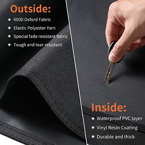 SUPJOYES 6755 Grill Cover for Char Griller, Akorn Kamado Kooker Grill Cover, Heavy Duty Waterproof Grill Covers
