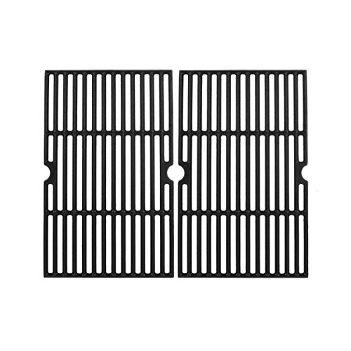 16.5 Inch Cooking Grates for Kenmore 4 Burner 146.16197211, 146.16198211, 146.34461410, 146.1001651 Gas Grill, Cast Iron Grill Cooking Grids, 2 Pack