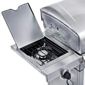 Char-Broil 463375919 Performance Stainless Steel 4-Burner Cabinet Style Liquid Propane Gas Grill