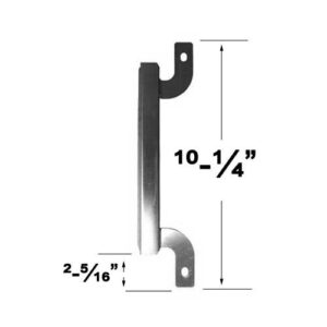 Grill Parts Zone Brinkmann 810-8445-F, 810-8300, 810-9325-0, Pro Series 8300, 810-8445-W, 810-8446-N, 810-8448-F Crossover Tube