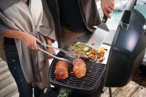 Napoleon BBQ Grill Accessory - Stainless Steel Spatutong - 55019-2-in1 Multitool, Easy To Use, Slide Lock, Dishwasher Safe, Integrated Tool Hanger