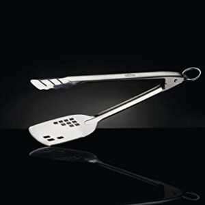 Napoleon BBQ Grill Accessory - Stainless Steel Spatutong - 55019-2-in1 Multitool, Easy To Use, Slide Lock, Dishwasher Safe, Integrated Tool Hanger