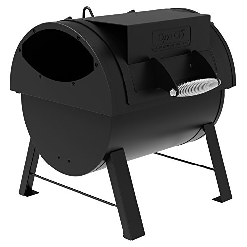 Dyna-Glo DGSS287CB-D Portable Tabletop Charcoal Grill & Side Firebox