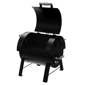 Dyna-Glo DGSS287CB-D Portable Tabletop Charcoal Grill & Side Firebox