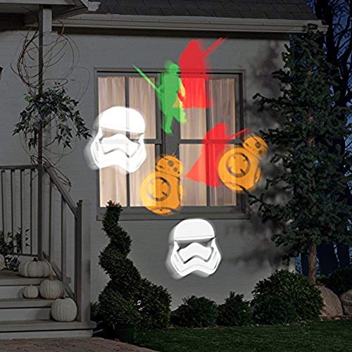 Gemmy 33166 Whirl-a-motion Christmas Led Star Wars Light Show Projector, Multicolored